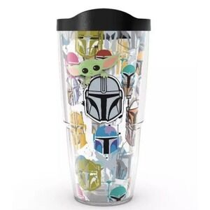 Tervis Triple Walled Star Wars The Mandalorian Peekaboo‎ Insulated Tumbler 16 Oz